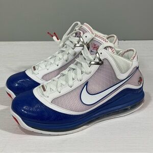 Nike LeBron 7 Los Angeles Dodgers Baseball Stich Men's Size 8M/9.5W BRAND NEW!